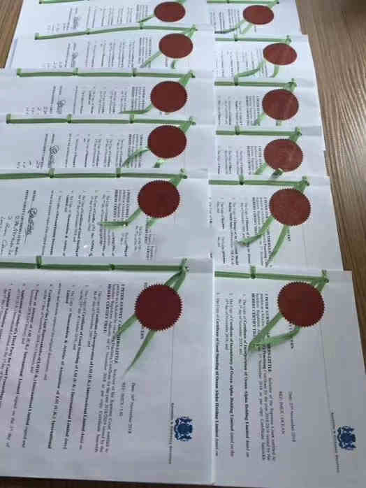 英国公司文件公证认证 英国公司文件公证认证