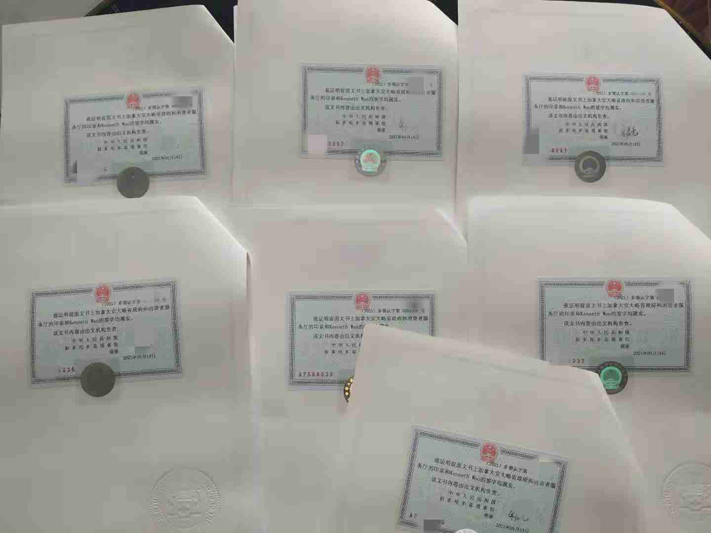 加拿大出生证公证认证