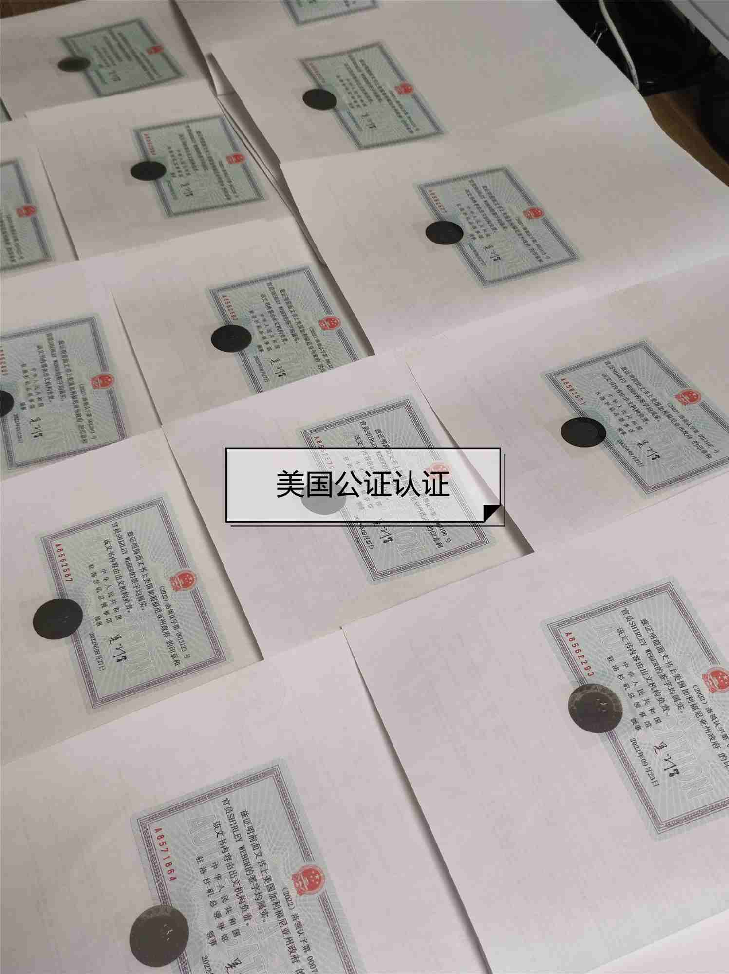 美国无犯罪记录公证认证